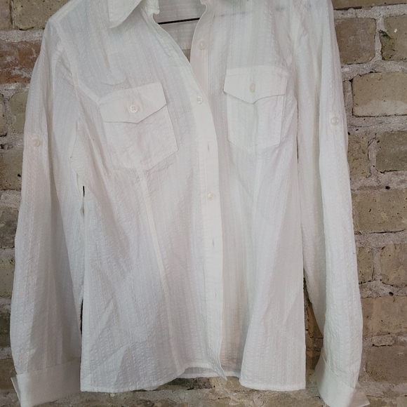 White Jones New York blouse - Picture 1 of 8